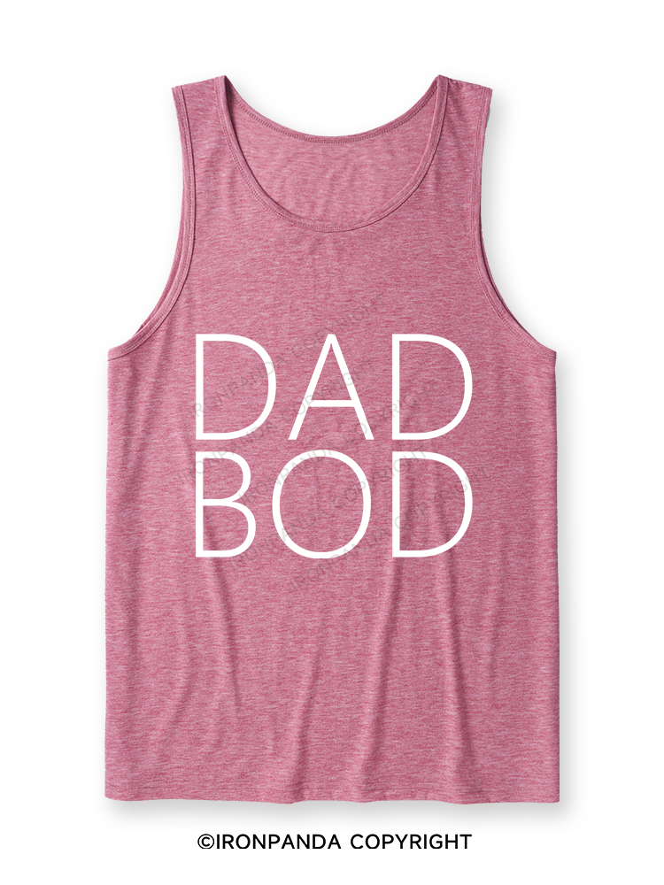 Dad Bod Ultra Soft Heather Tank