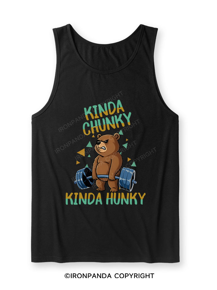 Kinda Chunky Kinda Hunky Ultra Soft Heather Tank