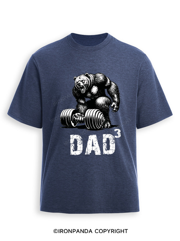 Dad Bear Ultra Soft Heather T-Shirt