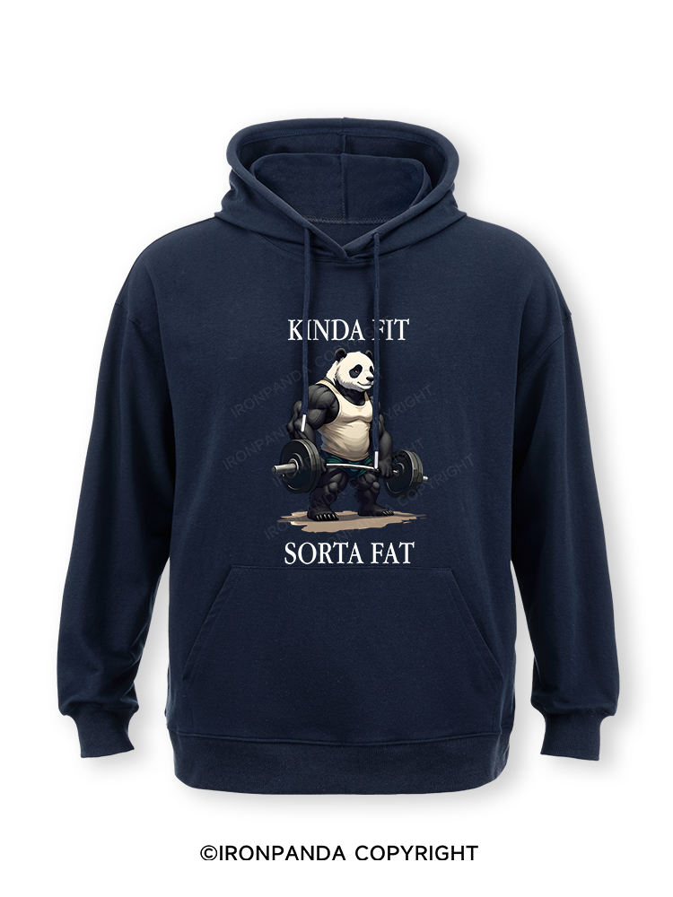Kinda Fit Sorta Fat  Classic Gym Hoodie