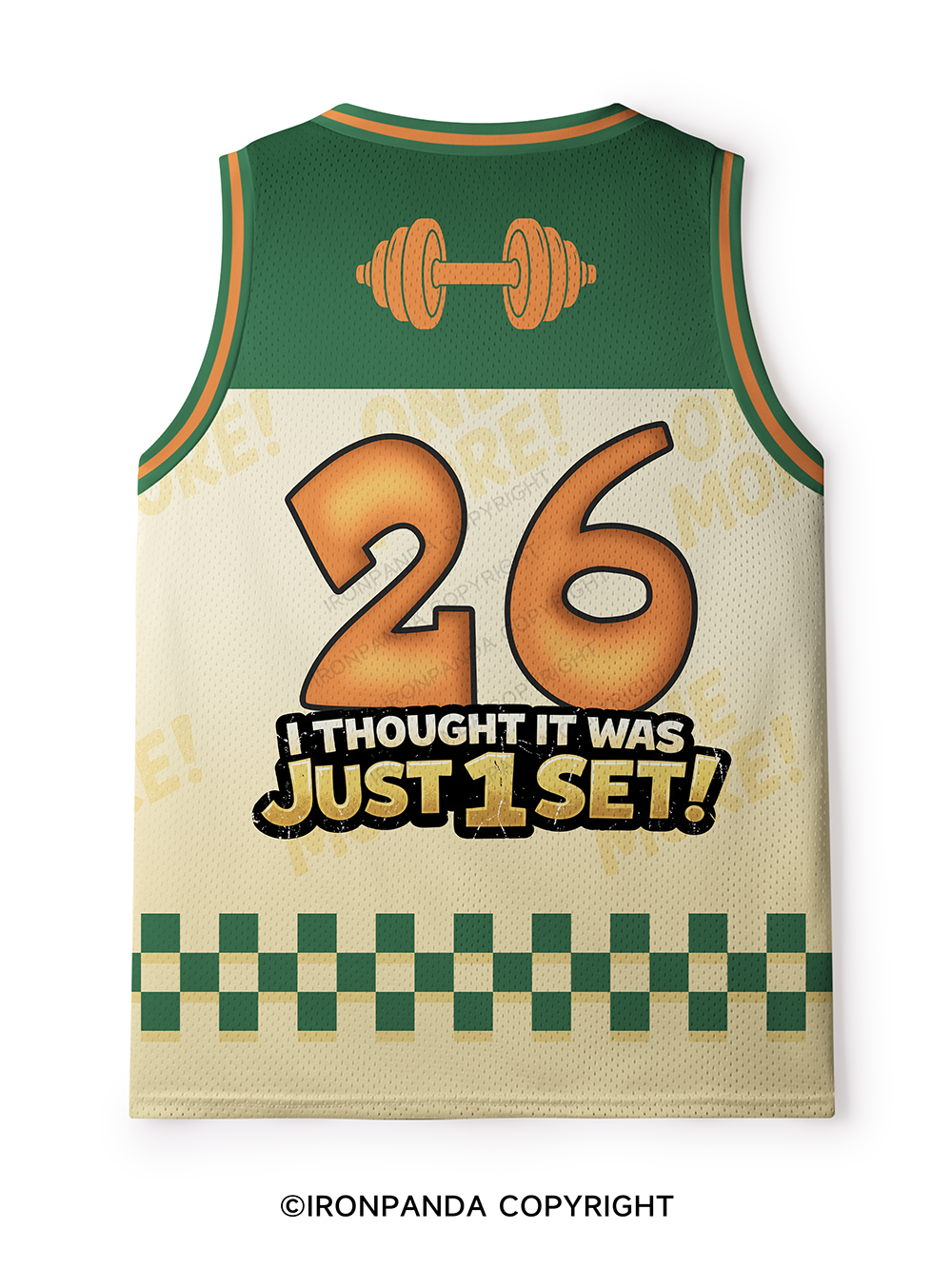 I Thought It Was Just 1 Set Mesh Tank Top