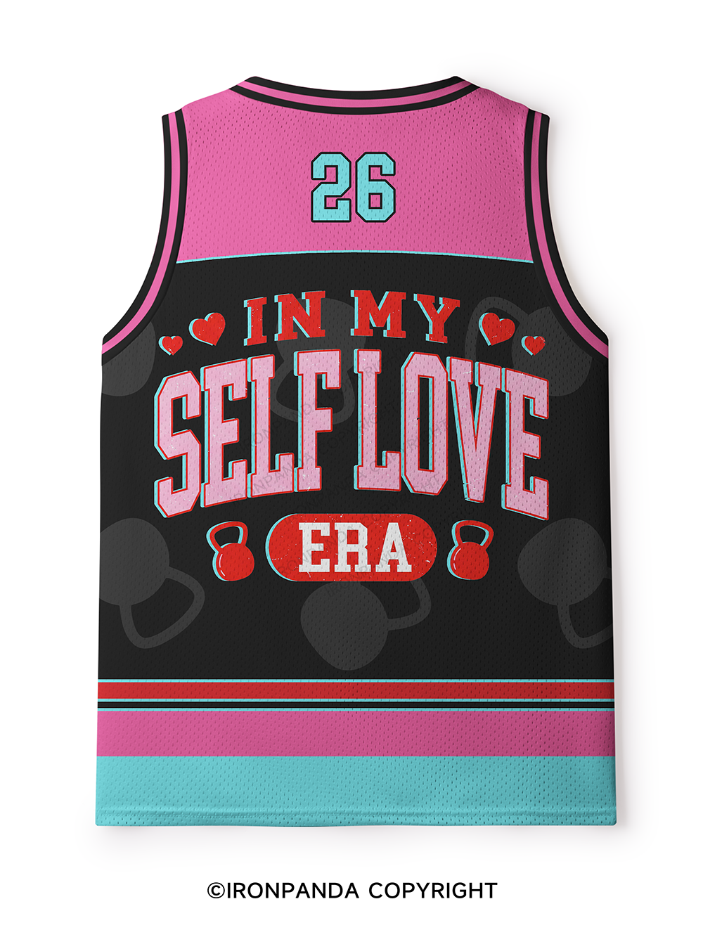 IN MY SELF LOVE ERA Mesh Tank Top