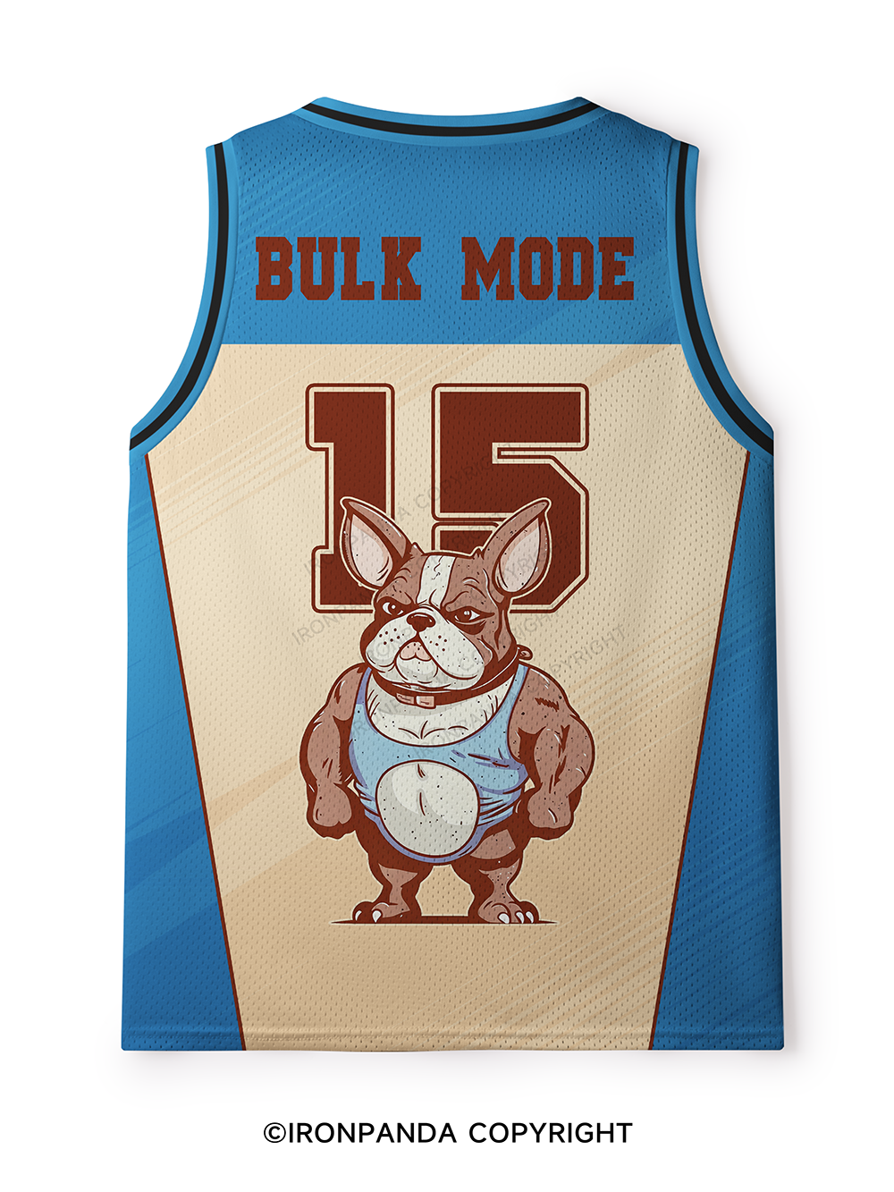 Bulking Because Abs Are Overrated Mesh Tank Top