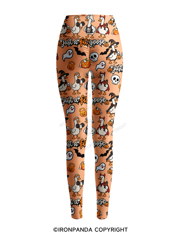 Just a Fit Goose Printed Yoga Pants