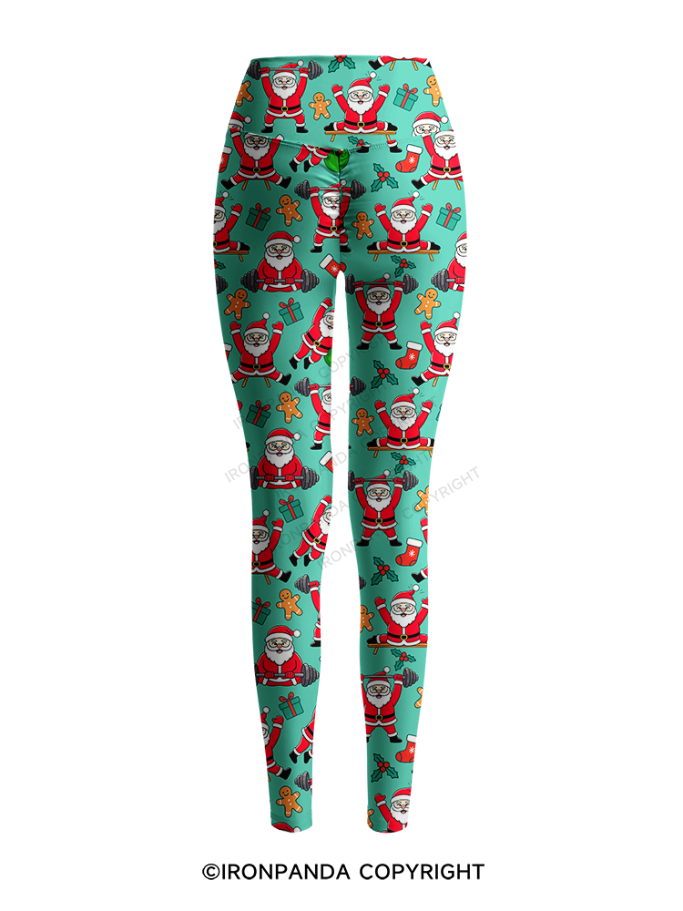 Santa Fitness Collection Printed Yoga Pants