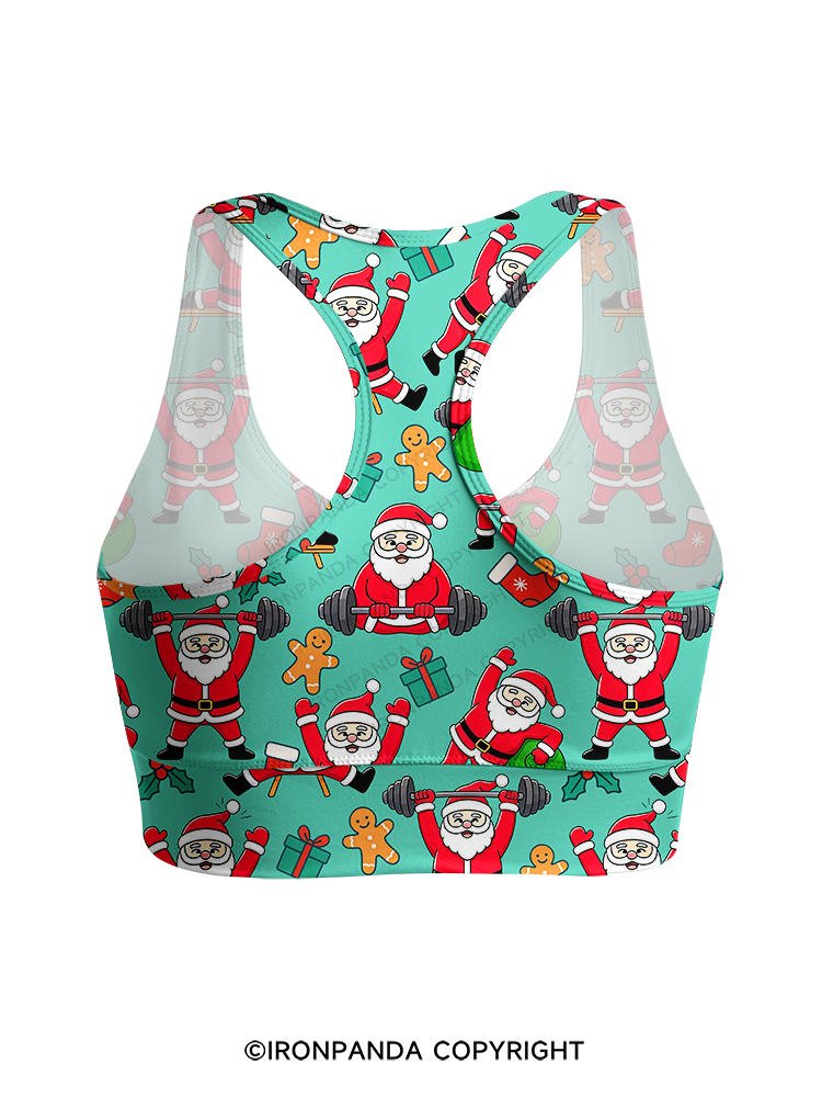 Santa Fitness Collection Racerback Sports Bra