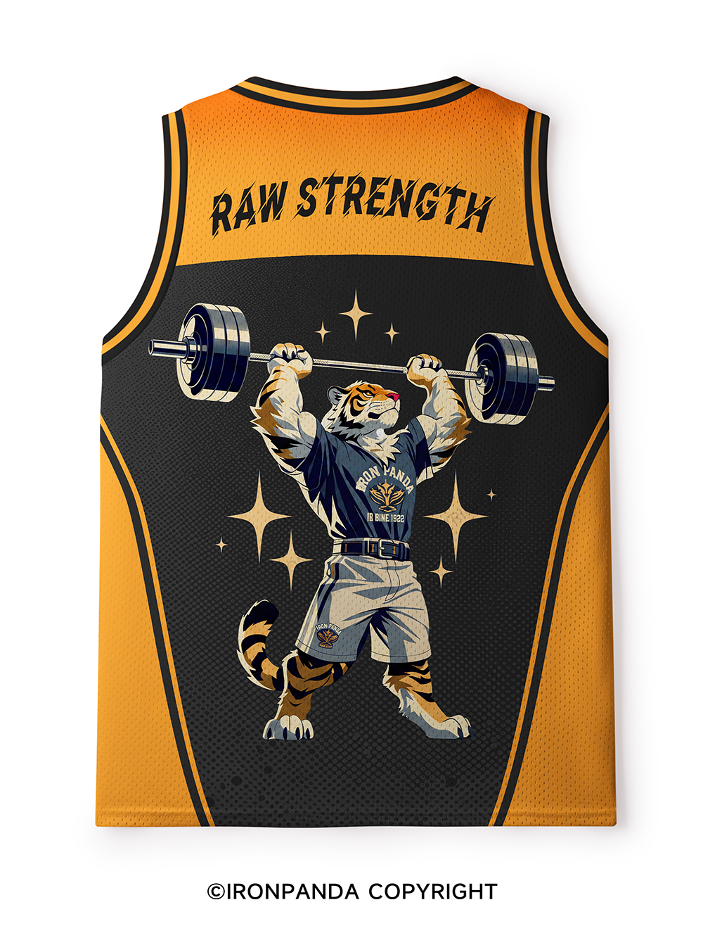tiger at gym Mesh Tank Top