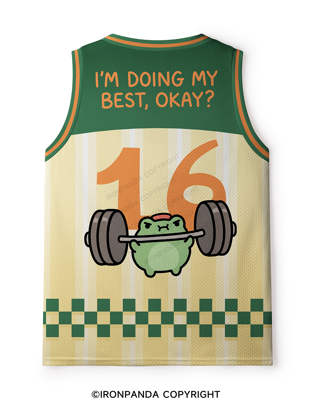 I'M DOING MY BEST, OKAY? Mesh Tank Top