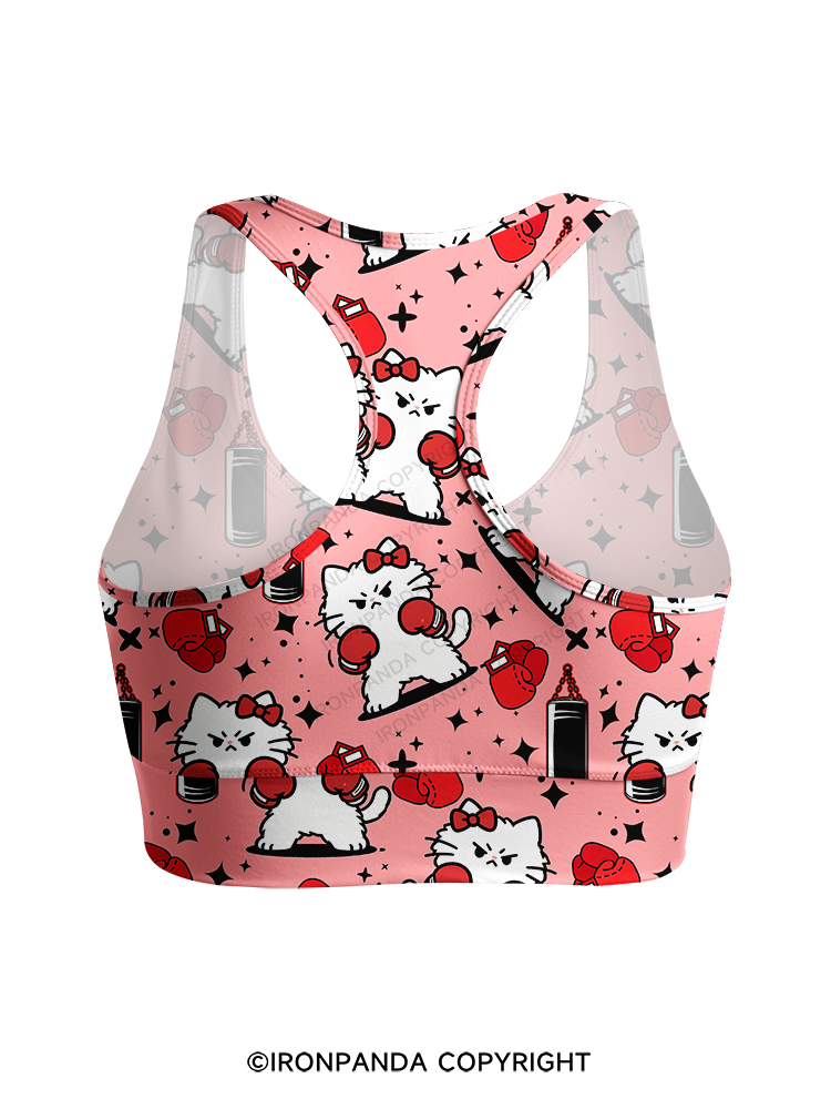 Tall Enough For Your Shins Racerback Sports Bra