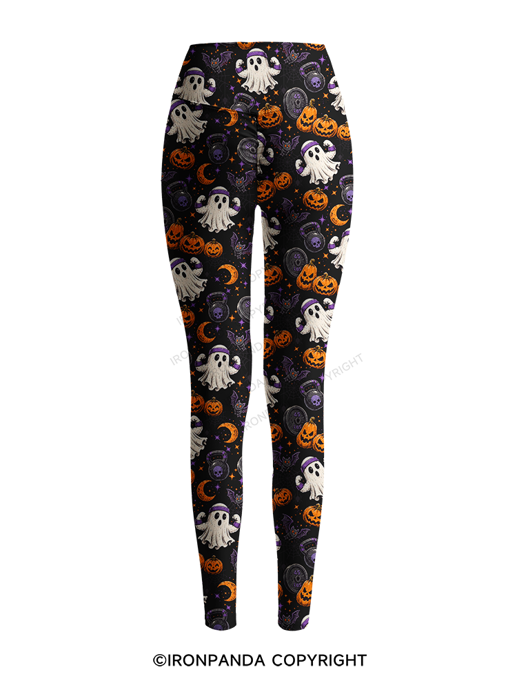 Creep It Lifting Halloween Printed Yoga Pants