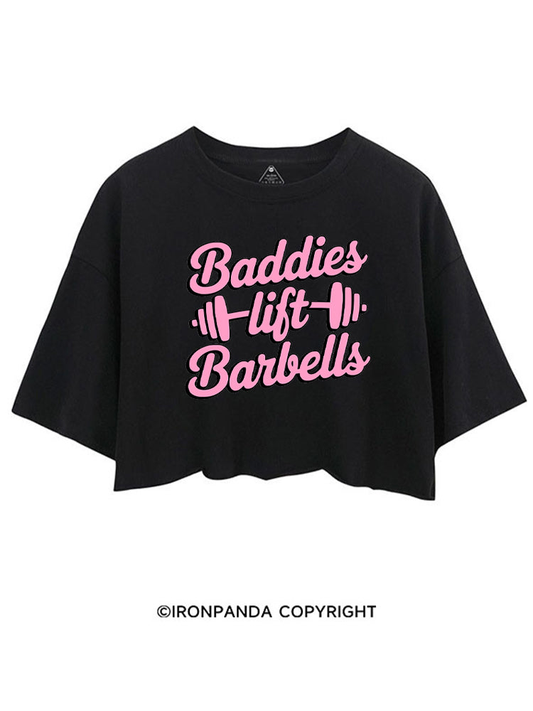 Baddies Lift Barbells! CROP TOPS