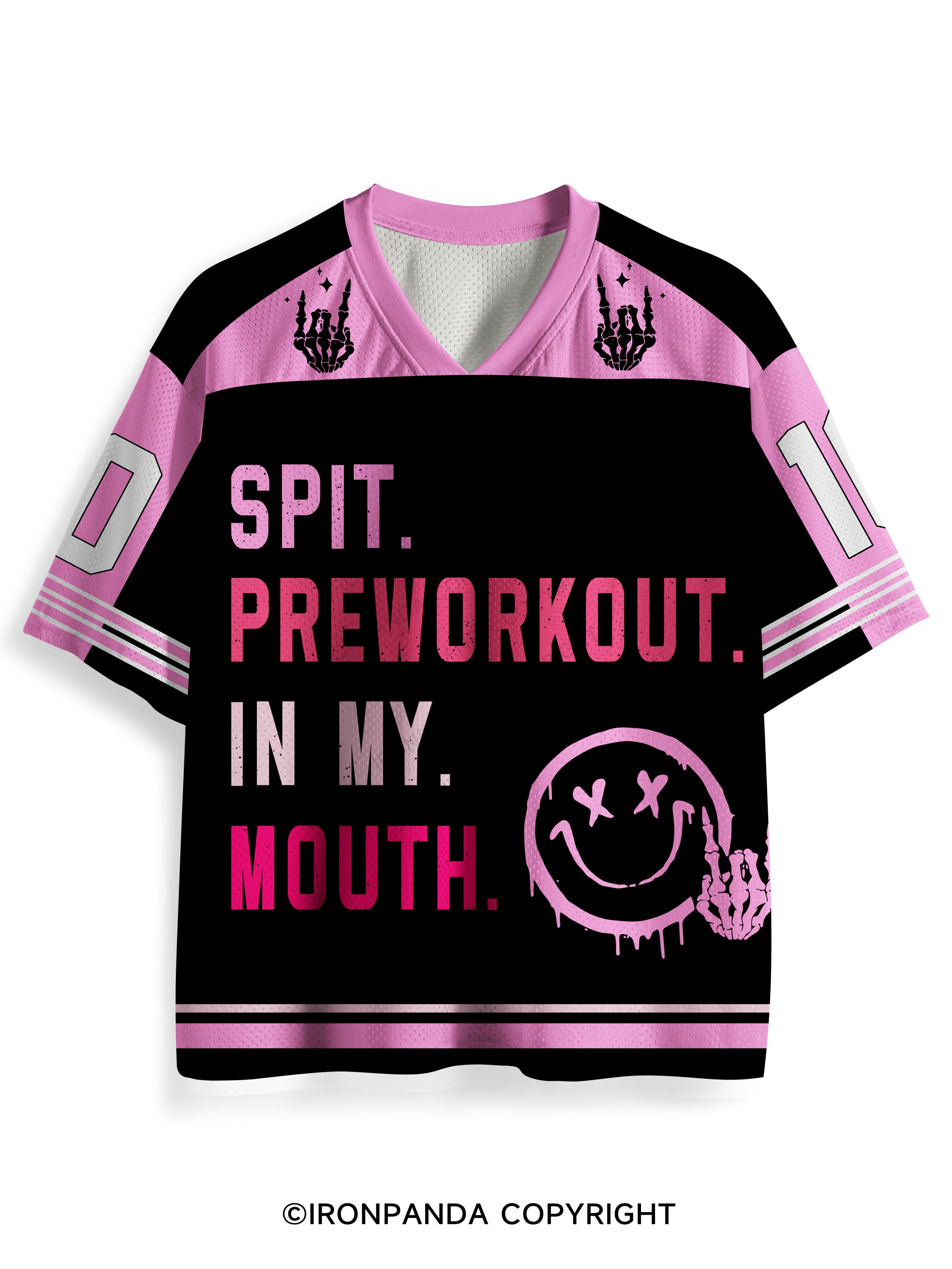 Spit Preworkout In My Mouth Mesh Jersey