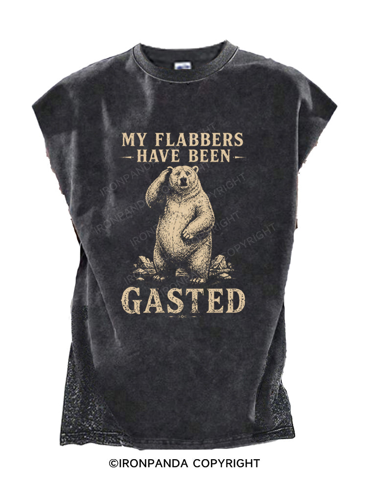 My Flabbers Have Been Gasted Bear Cut Off Tank