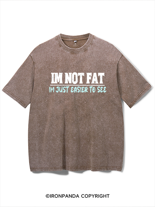 Just Easier to See Washed Gym Shirt