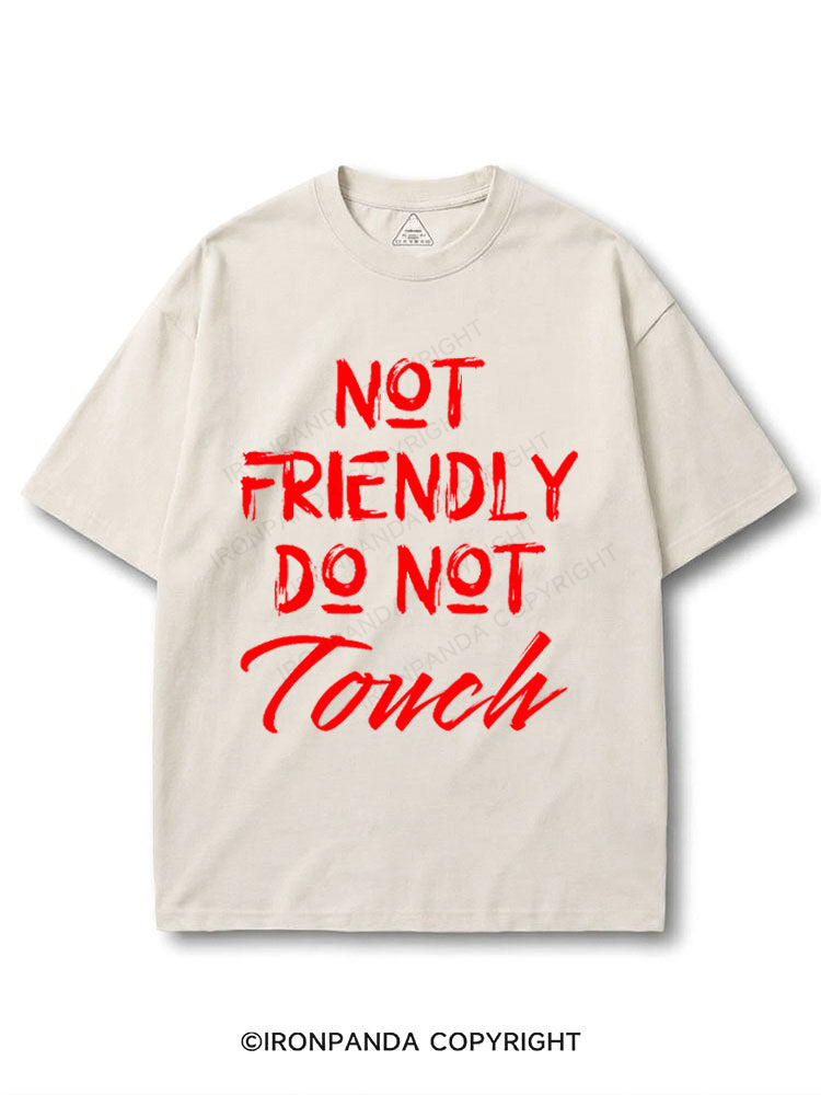 Not Friendly Do Not Touch COTTON PUMP COVER