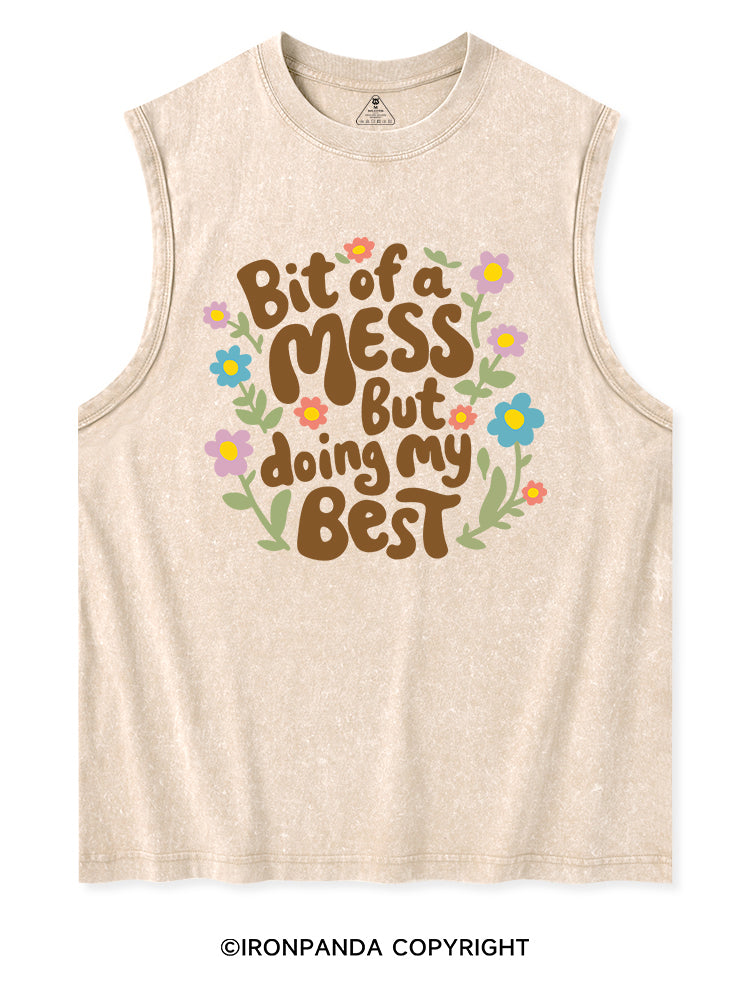 BIT OF A MESS BUT DOING MY BEST Washed Tank