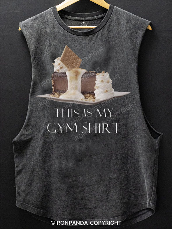 This Is My Gym T-Shirt Scoop Bottom Cotton Tank