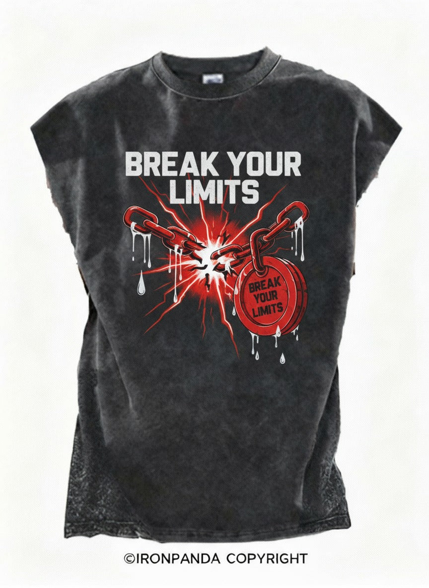 BREAK YOUR LIMITS Cut Off Tank