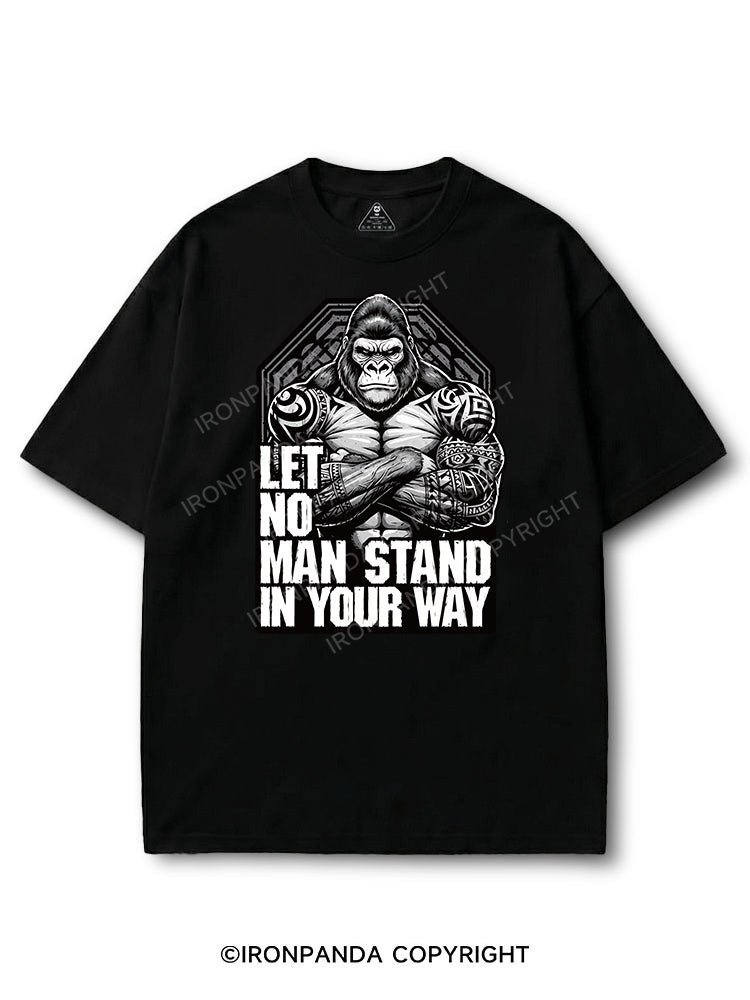 LET NO MAN STAND IN YOUR WAY COTTON PUMP COVER