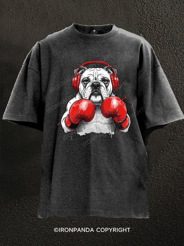 Boxin’ Bull Washed Gym Shirt