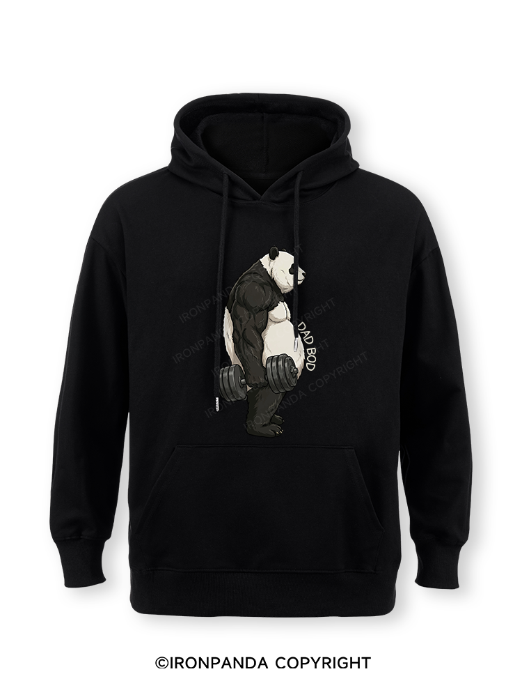 Dad Bod Panda Classic Gym Hoodie