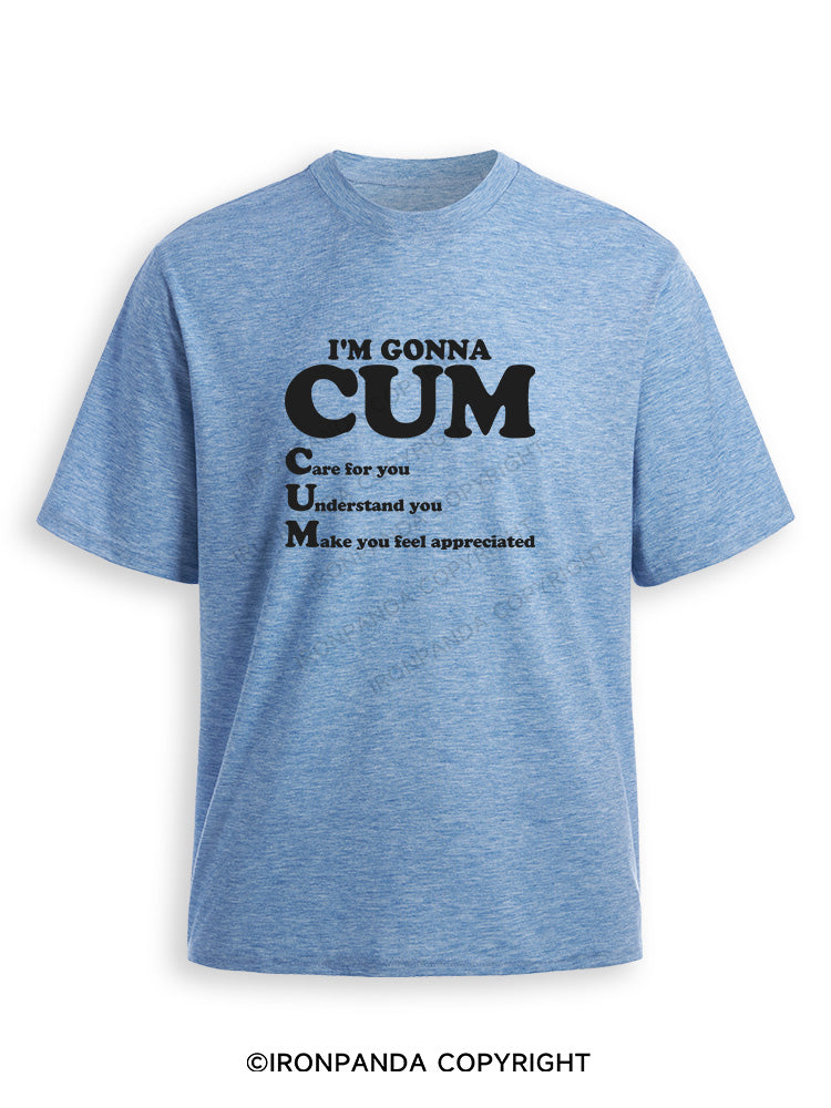 I’M GONNA CUM Ultra Soft Heather T-Shirt