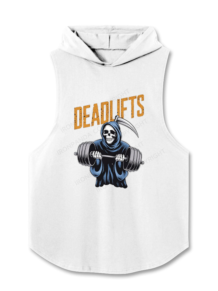 REAPER DEADLIFT Meme humor Hooded Tank