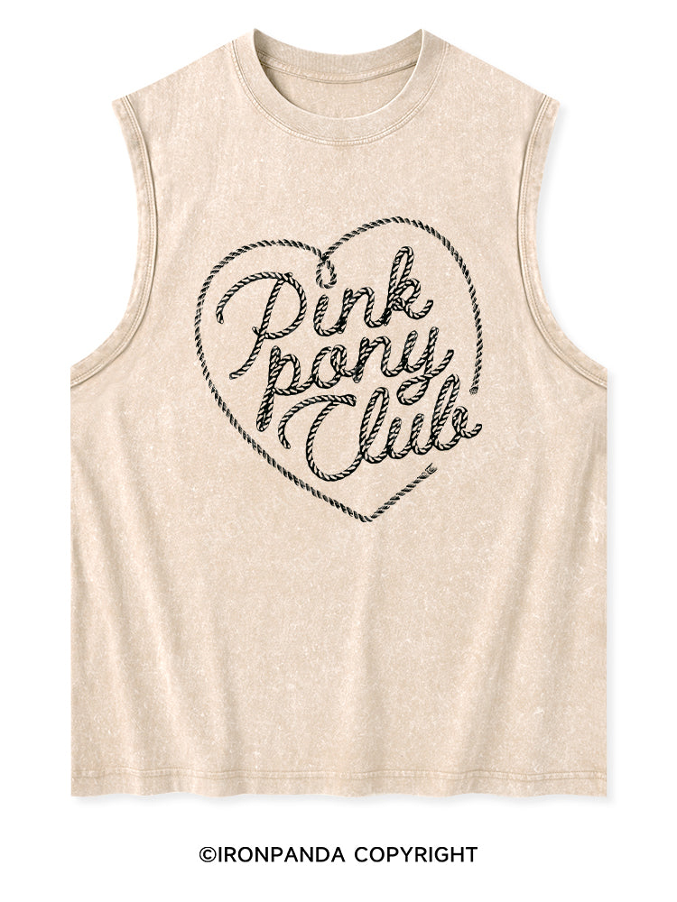 PINK PONY CLUB Washed Tank