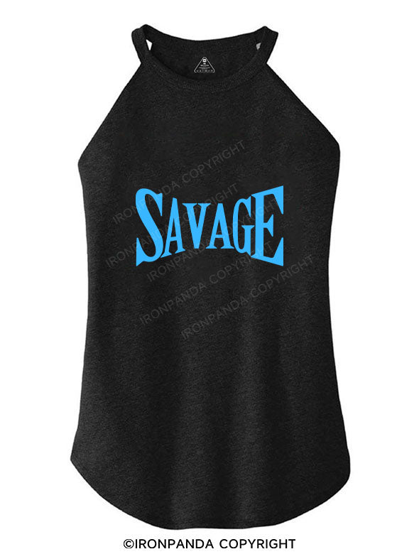 SAVAGE TRI ROCKER COTTON TANK