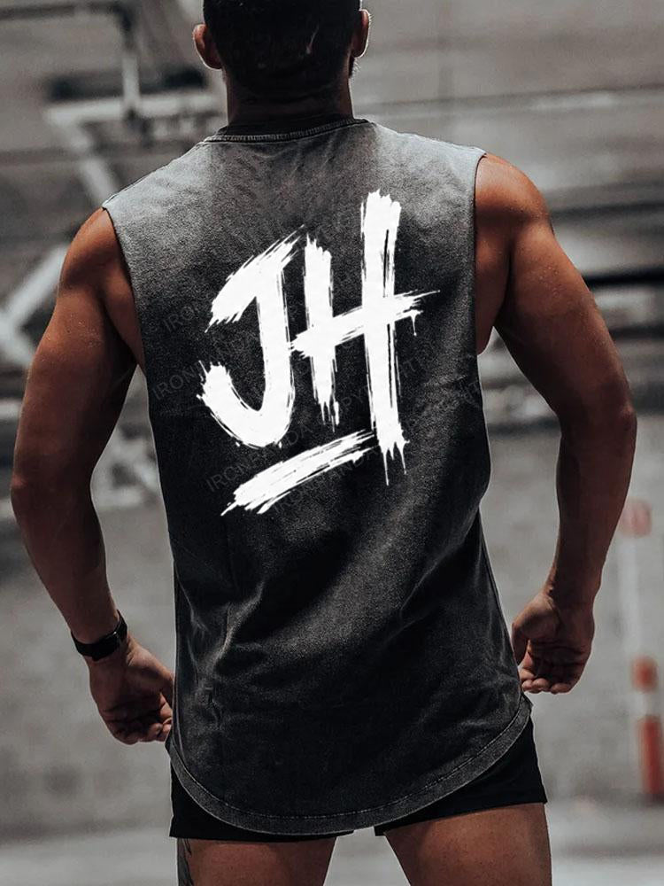 JH Double-sided Scoop Bottom Cotton Tank