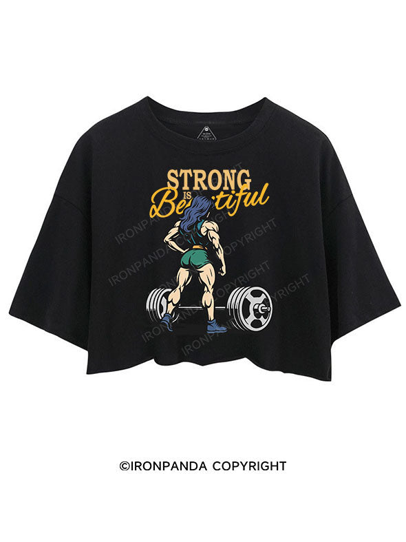 STRONG IS BEAUTIFUL CROP TOPS