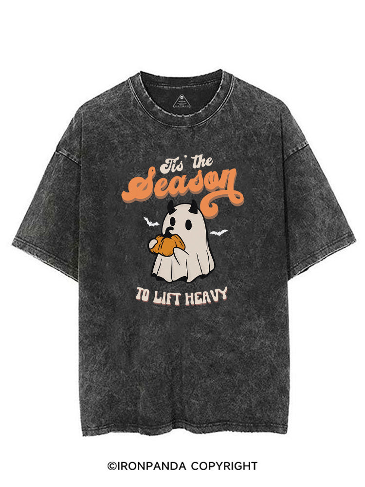 Tis the Season to Lift Heavy VINTAGE GYM SHIRT