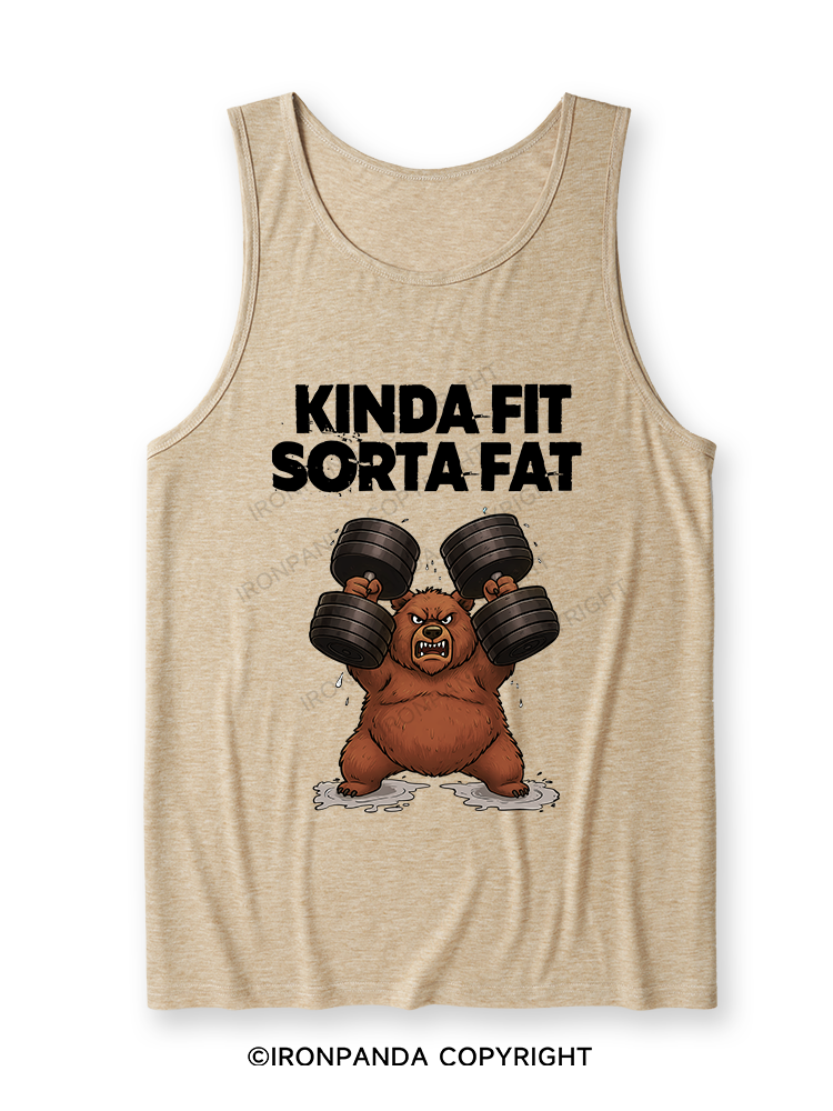KINDA FIT SORTA FAT Ultra Soft Heather Tank