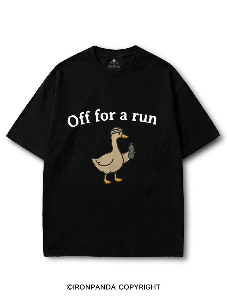 Off for A Run COTTON PUMP COVER