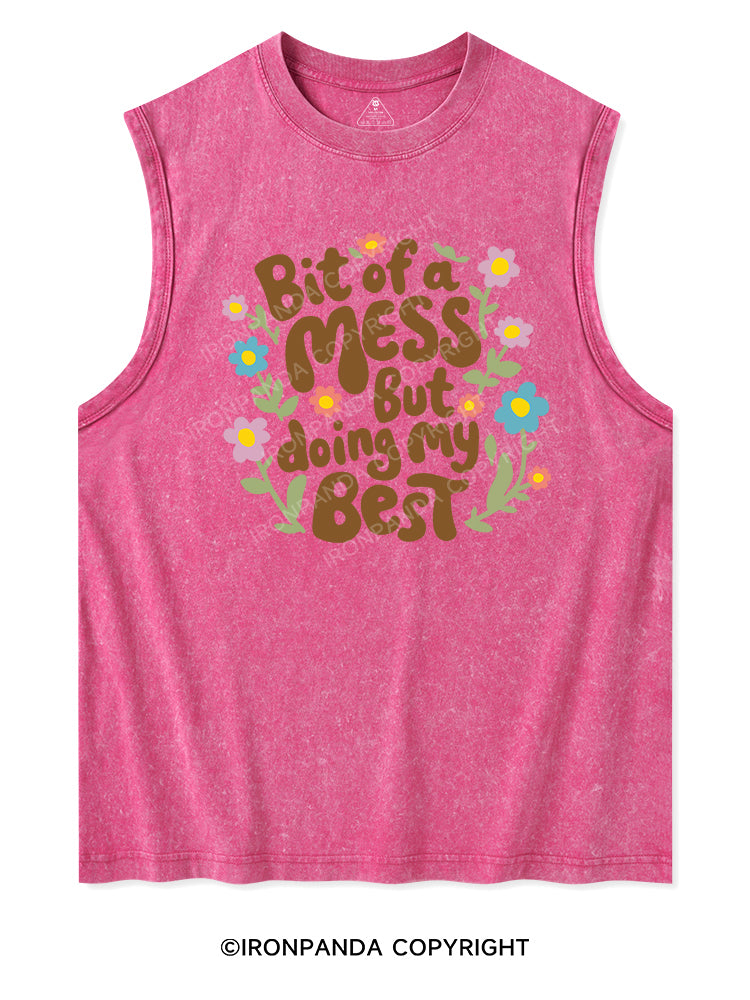 BIT OF A MESS BUT DOING MY BEST Washed Tank