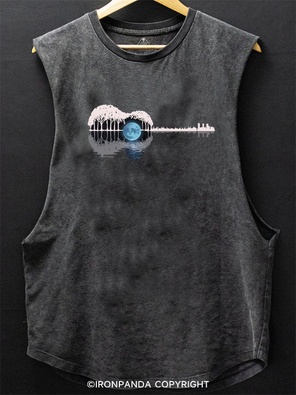 Nature Guitar Scoop Bottom Cotton Tank