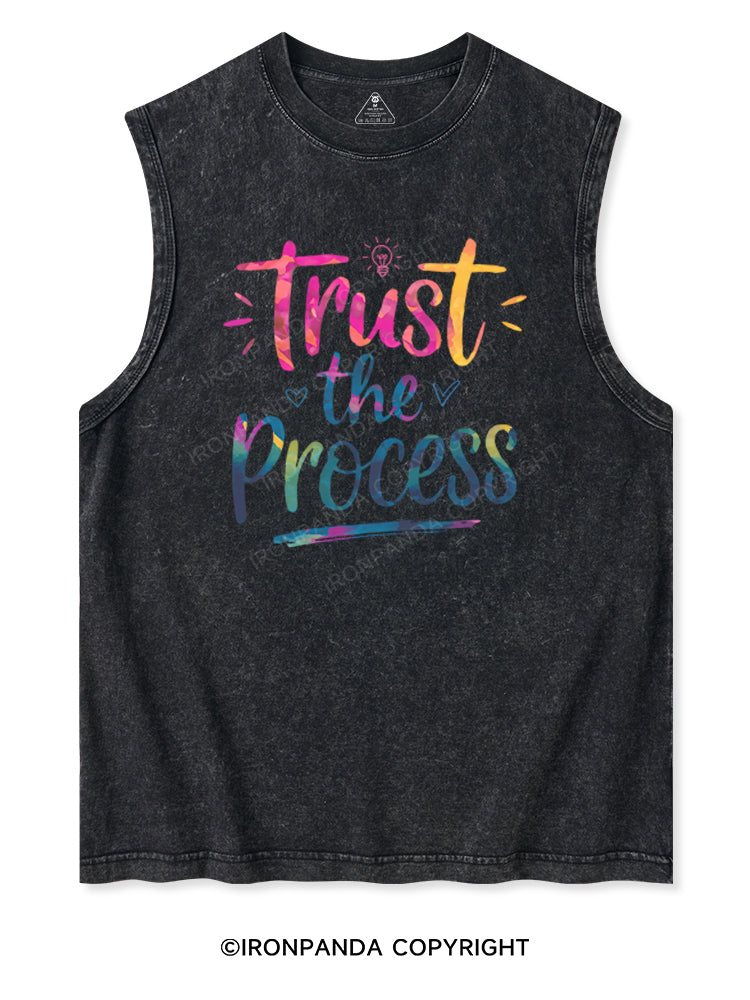 TRUST THE PROCESS Washed Tank
