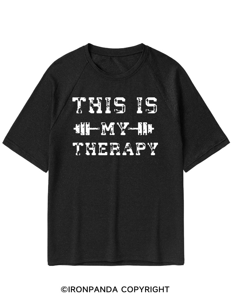 This is My Therapy Quick-Dry Training T-Shirt