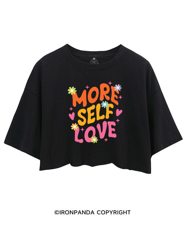 MORE SELF LOVE CROP TOPS