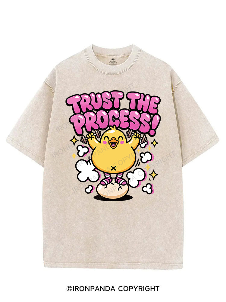 TRUST THE PROCESS VINTAGE GYM SHIRT