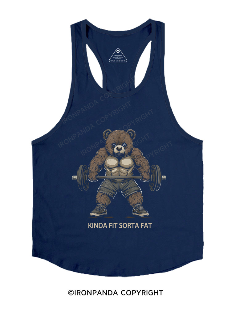 KINDA FIT SORTA FAT Stringer Gym Vest