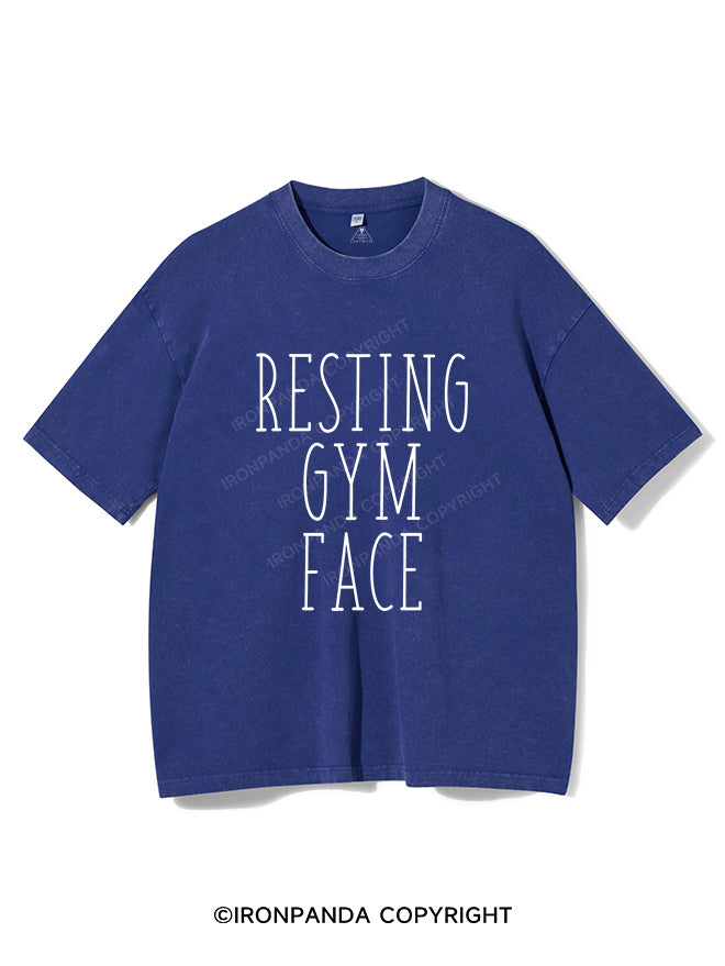 Resting gym face Vintage Gym Shirt