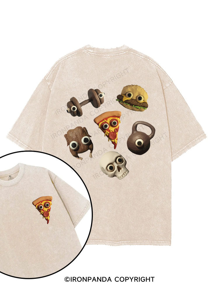 Eyes of the Clay printed Gym Shirt