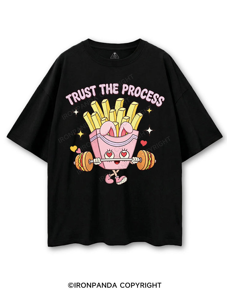 TRUST THE PROCESS COTTON PUMP COVER
