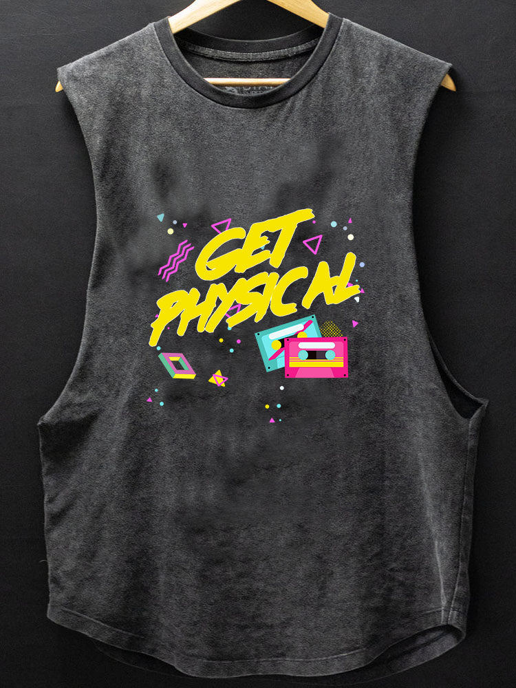 Get Physical Retro 90s SCOOP BOTTOM COTTON TANK