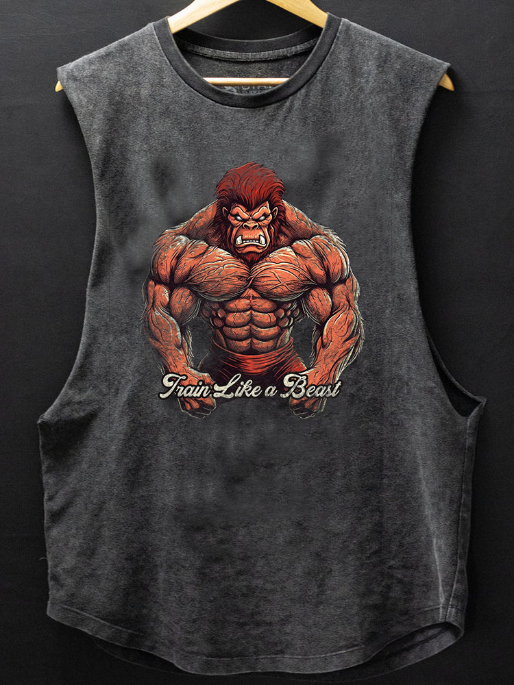 Gym Monster Scoop Bottom Cotton Tank