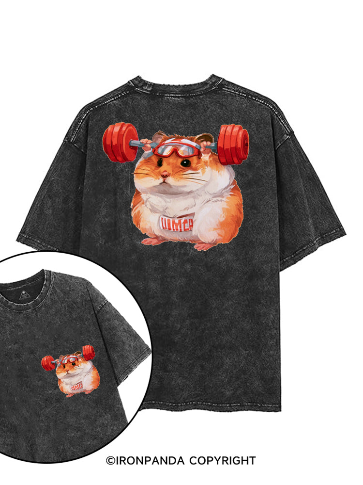 MEGA MARSHMALLOW printed Gym Shirt