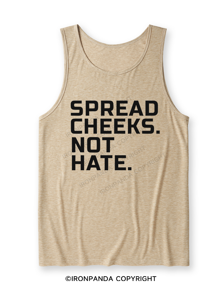 spread cheeks not hate Ultra Soft Heather Tank