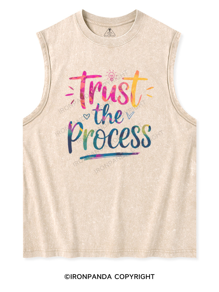TRUST THE PROCESS Washed Tank
