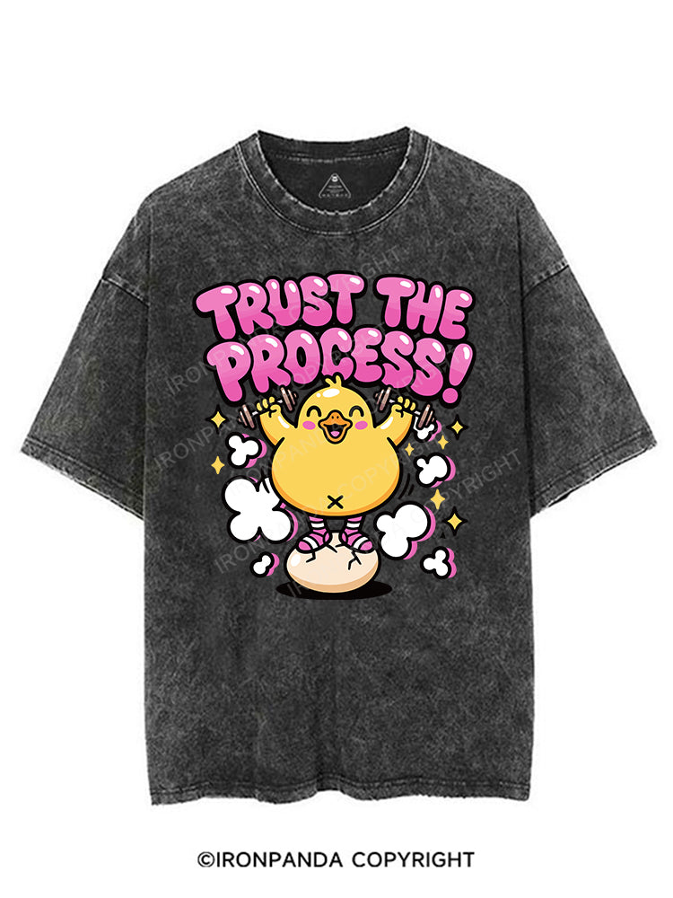 TRUST THE PROCESS VINTAGE GYM SHIRT